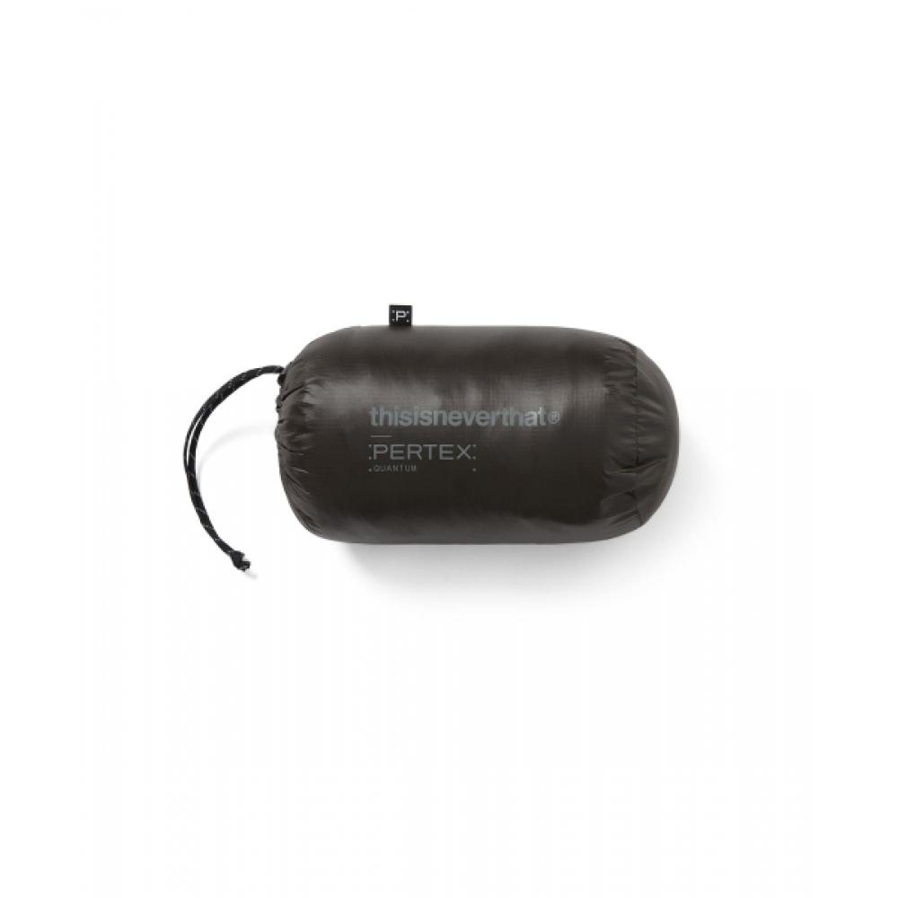 Thisisneverthat Pertex  Light Down Jacket Brown Black