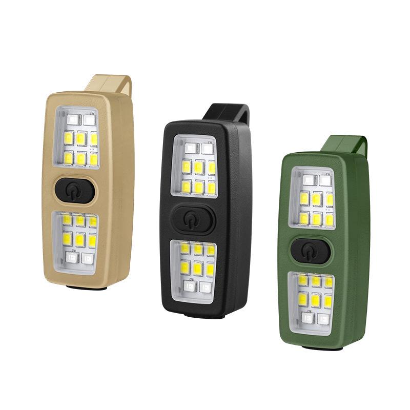 LED Camping & Emergency Clip Light: Safe, Lightweight, Portable for Outdoor, Cycling, Hiking