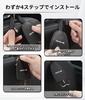 Hidden Double Headrest Hooks with Logo for the New Custom Accessories for Car Interior Organization and Easy Beautiful and Custom Interior Accessories