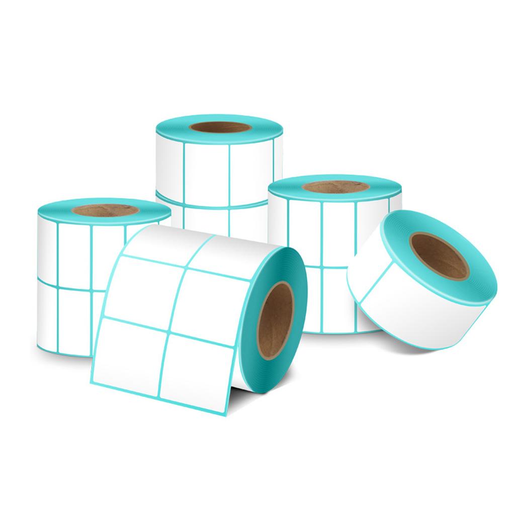 Thermal Labels for Thermal Printer All Purpose Label Paper Sticker Self adhesive Waterproof Oil Proof Anti scratch Suitable for DIY Price Tag Blank S