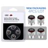 2026 Hot 4Pcs 3D Aluminum Car Wheel Tire Air Valve Dust Caps For 22x Sline A1 A2 A3 A4 A4L A5 A6 A7 A8 A8L TT Q1 Q2 Q3 Q4 Q5 Q6 Q7 Q8 B2 D2