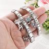 Luxury Pearl Zircon Star Moon Flower Shell Butterfly Pendant Italian Charm Link Fit 9mm Bracelet Stainless Steel DIY Making Gift