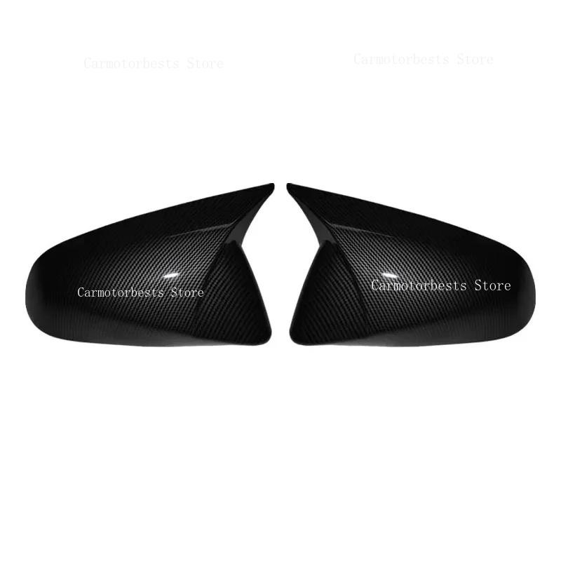 Car Rearview Side Mirror Cover Fit For Lexus NX RX NX200 RX350 450H 2016-2023 Wing Cap Rear View Case Trim Carbon Fiber