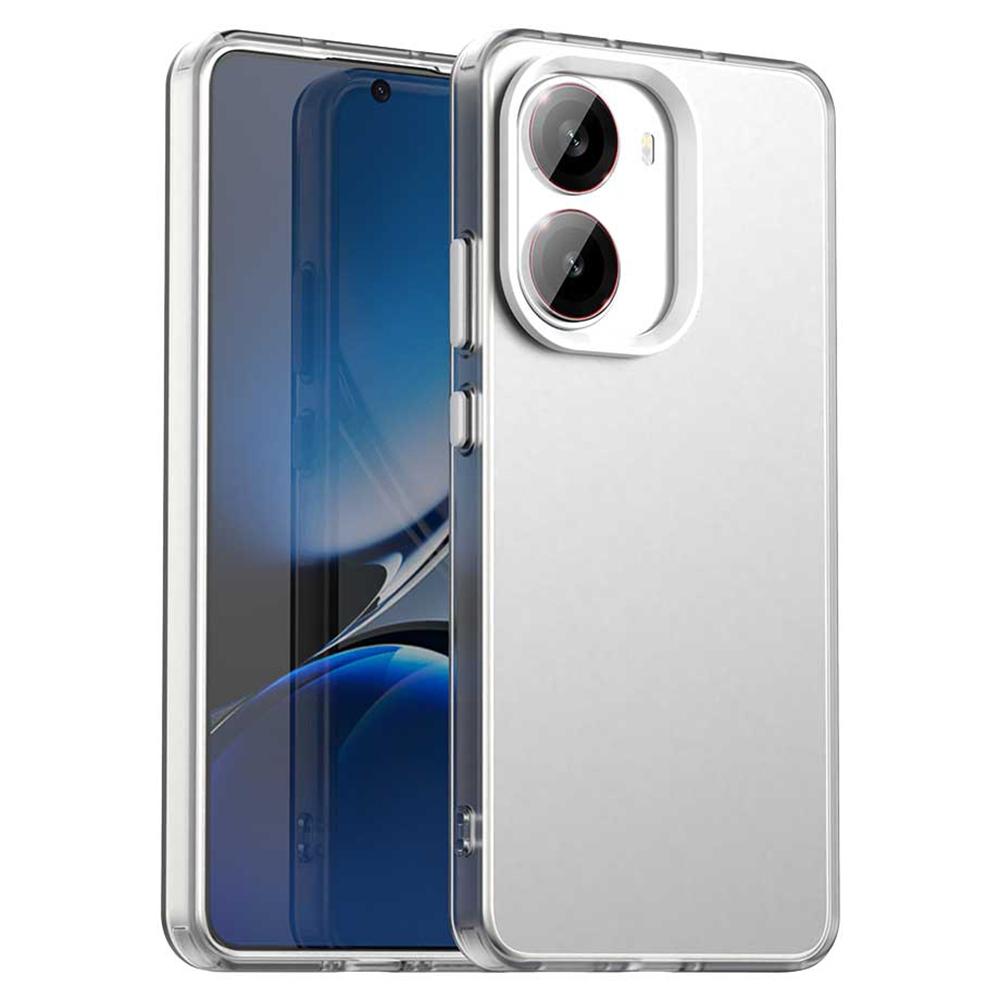 For Xiaomi Poco X7 Pro 5G/Redmi Turbo 4 5G Case PC+TPU+PET Matte Anti-Drop Phone Back Cover