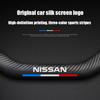 Napa Leather Car Steering Wheel Cover Non-slip For Nissan Qashqai Sylphy Tiida Altima Teana X-Trail Leaf Juke Sentra Accessories