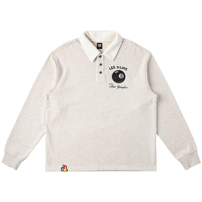 

Lee Unisex Relaxed Fit Faux Fleece Collar Sweatshirt XL