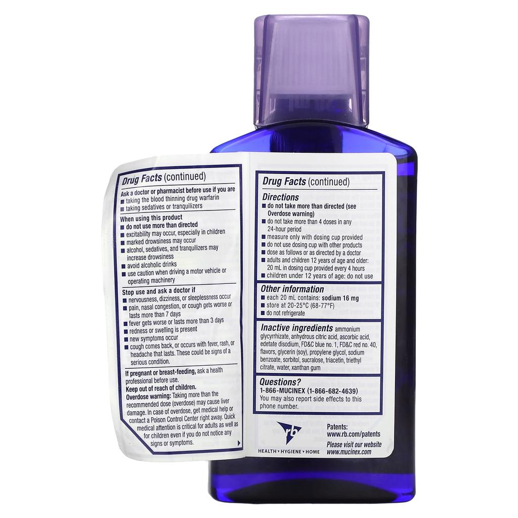 Nighttime, Sinus, Ages 12+, 180ml (6fl oz)