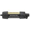 Outdoor Water Filter Straw with Bag Kit Mini Water Purifier for Camping Hiking EmergencyAll Black