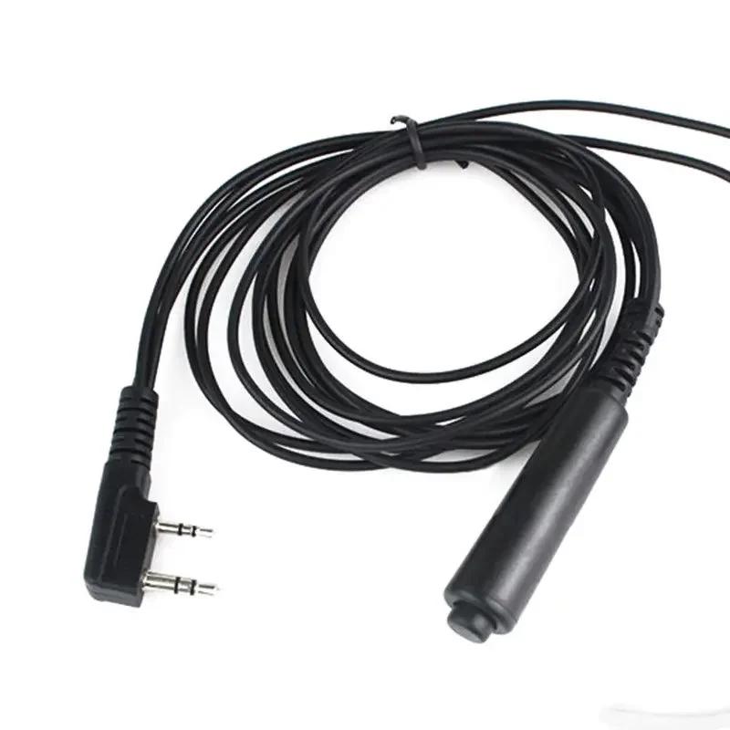 New Style 3 Wire Pro Covert Acoustic Tube Earpiece Headset PTT Mic Microphone for Kenwood Pro-Talk XLS TK BAOFENG UV-5R Radio