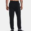 Under Armour Logo Print Mid-Rise Drawstring Jogger Pants Men Bottoms Black 1379661-001