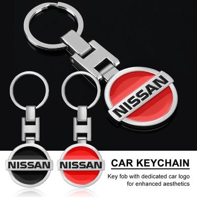 1 Adet Araba Amblemi LOGO Anahtarlık Anahtarlık Aksesuarları Nismo Qashqai j11 Juke GTR X-Trail Patrol Micra Navara Tiida İçin