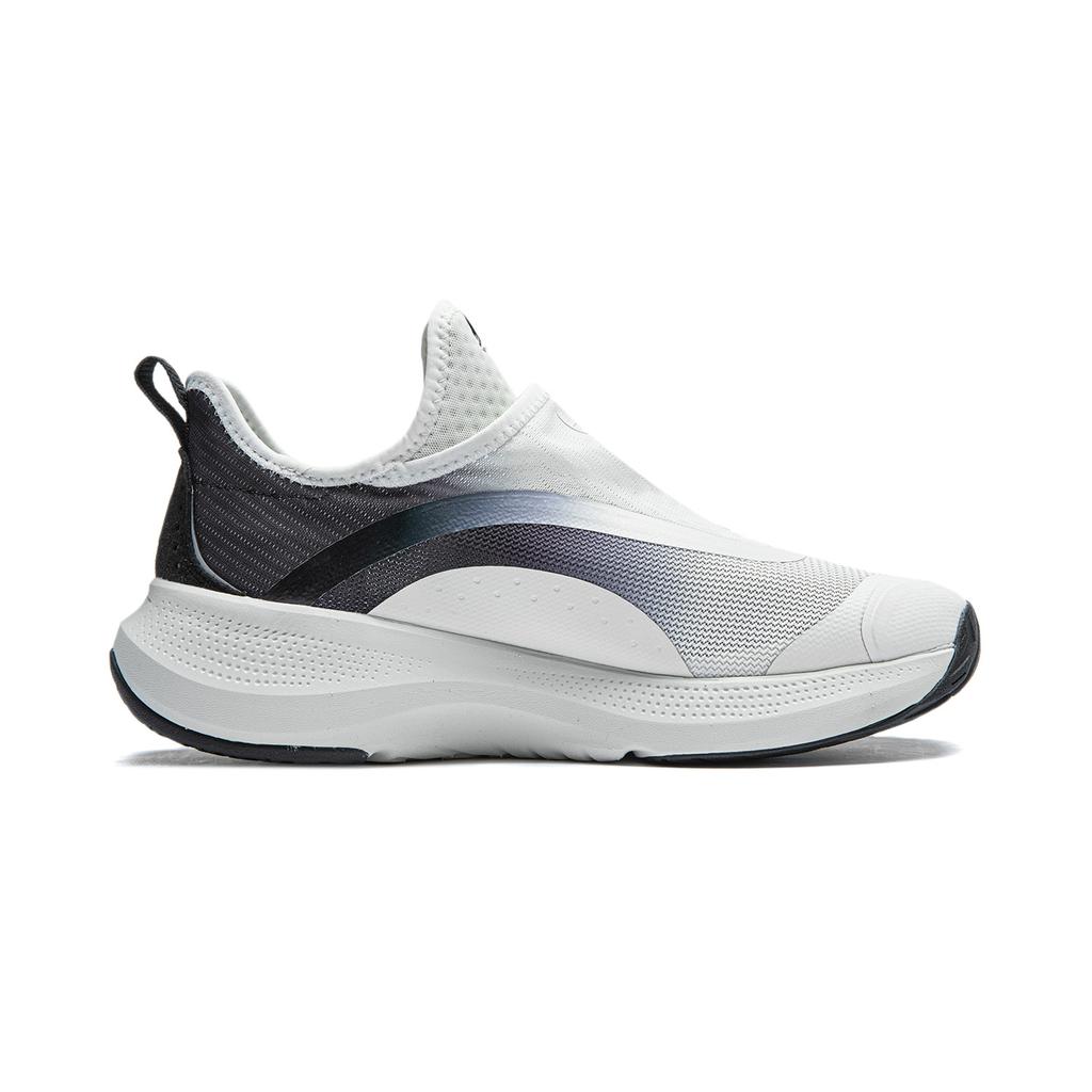 Li Ning Soft Series Go Slip-On Shock Absorbing Non-Slip Wear-Resistant Breathable Lightweight Rebound Low-Top Casual Shoes Men Casual Shoes AGLU105-2