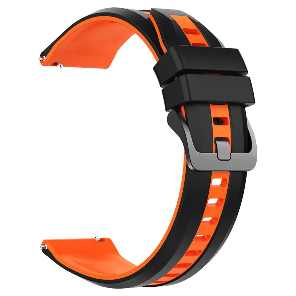 22mm Sports Silicone Strap For REDMI Watch 5 Active/Lite Replace Wrist Bracelet For Huami AMAZFIT BALANCE 2 Soft Belt Watchbands