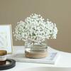 1ks měkký plastový gypsophila umělé květiny 22cm Real Touch Gypsophila Mini kytice pro svatbu domácí dekorace