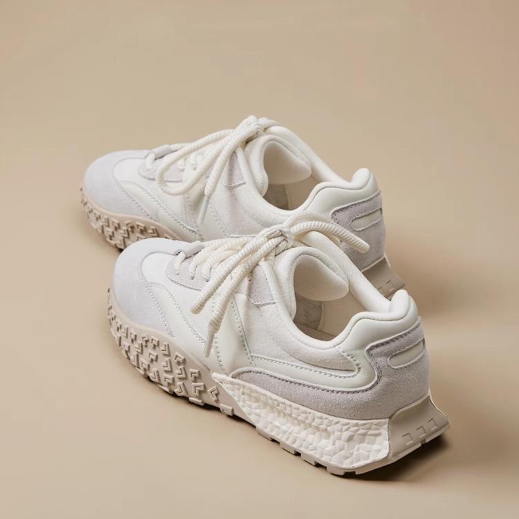 Shoes women's 2025 new spring and autumn lightweight soft sole not tired feet Forrest Gump shoes platform dad shoes travel versatile