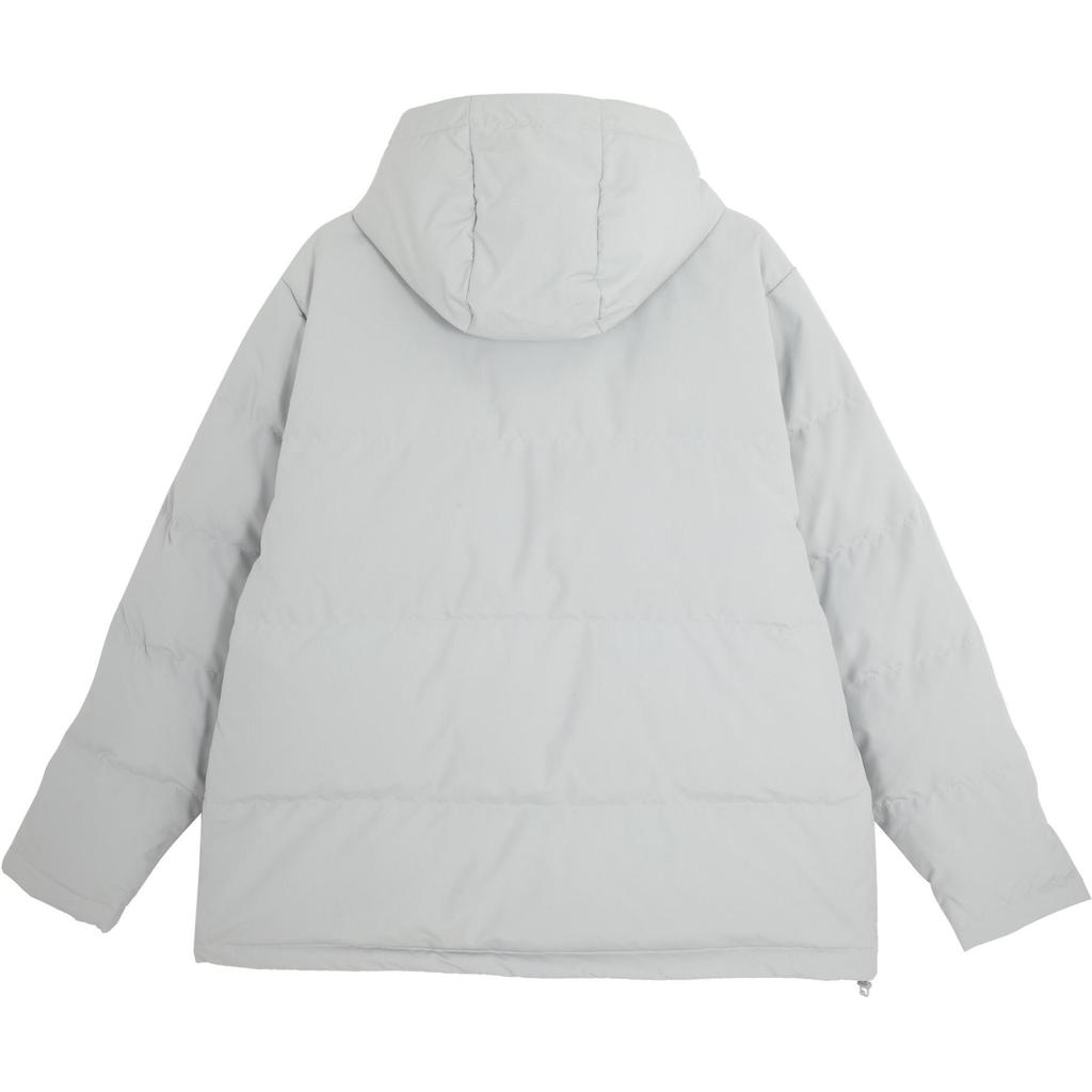 Puma Solid Color Minimalist Brand Logo Hooded Zipper Down Jacket Men Outerwear Sky-Blue 625526-10