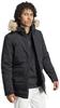 Зимняя куртка Adidas Hooded Fur Parka черного цвета