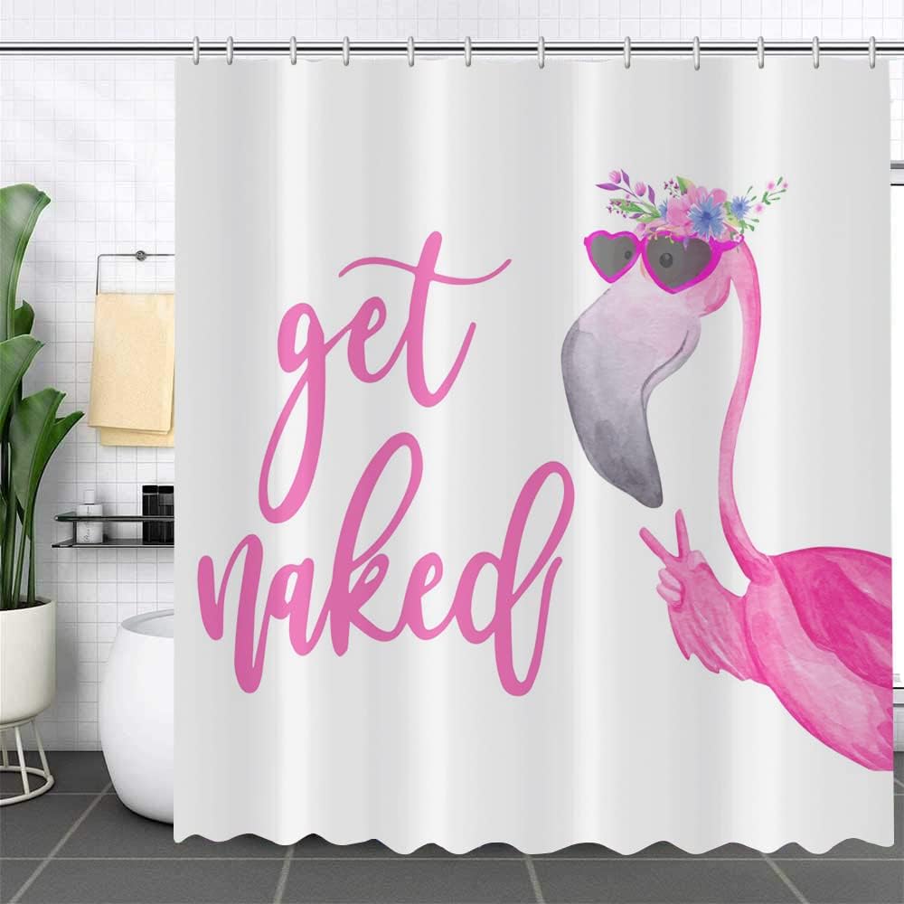 Tropical Leaves Shower Curtains, Palms Monstera Banana Leaf Green Plant Botanical Bathroom Curtains Bathtub Home Decor Machine