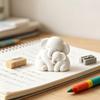 Cute Animal Mother Baby Elephant Statue Parent Child Elephant Sculpture  Housewarming Gifts