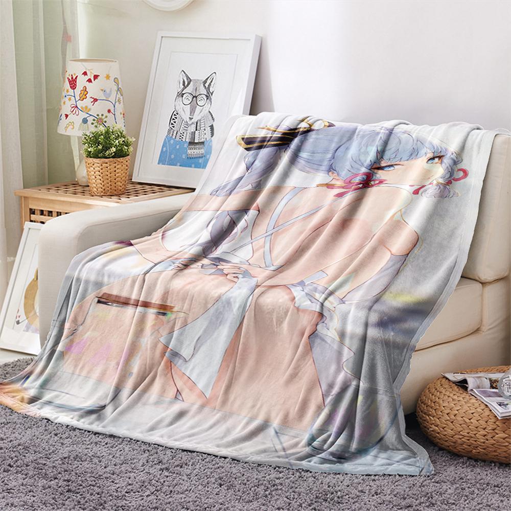 1 buc. Pătură din flanelă cu imprimeu de desene animate, Calitate înaltă, Confortabilă pentru toate anotimpurile, Decor pentru casă, Căldură și confort, Perfectă ca cadou de Crăciun, Aniversare