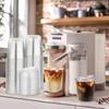KesaPlan 50 Pack 12oz Clear Plastic Cups with Sip Lids, Disposable Iced Coffee Cup with Strawless Lid for Party Wedding Catering Events, To Go Cups