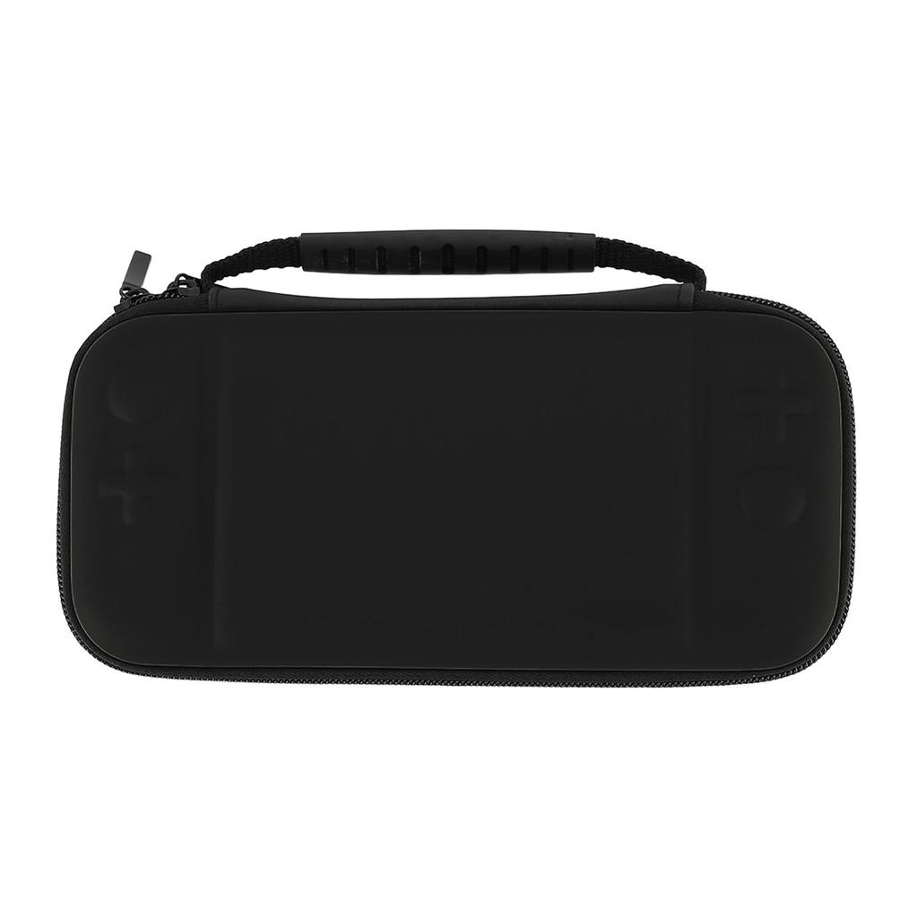 Spielkonsolenhülle Super Dünn Tragbar Reise Trage Aufbewahrung Schutz für Switch Lite mit 10 Spielkartenfächern Schwarz