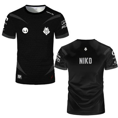 2025 CSGO Major G2 Esports Club Support Jersey CS2 Game Training Match Uniform Men's T-Shirt Sports Competition Team Jersey
