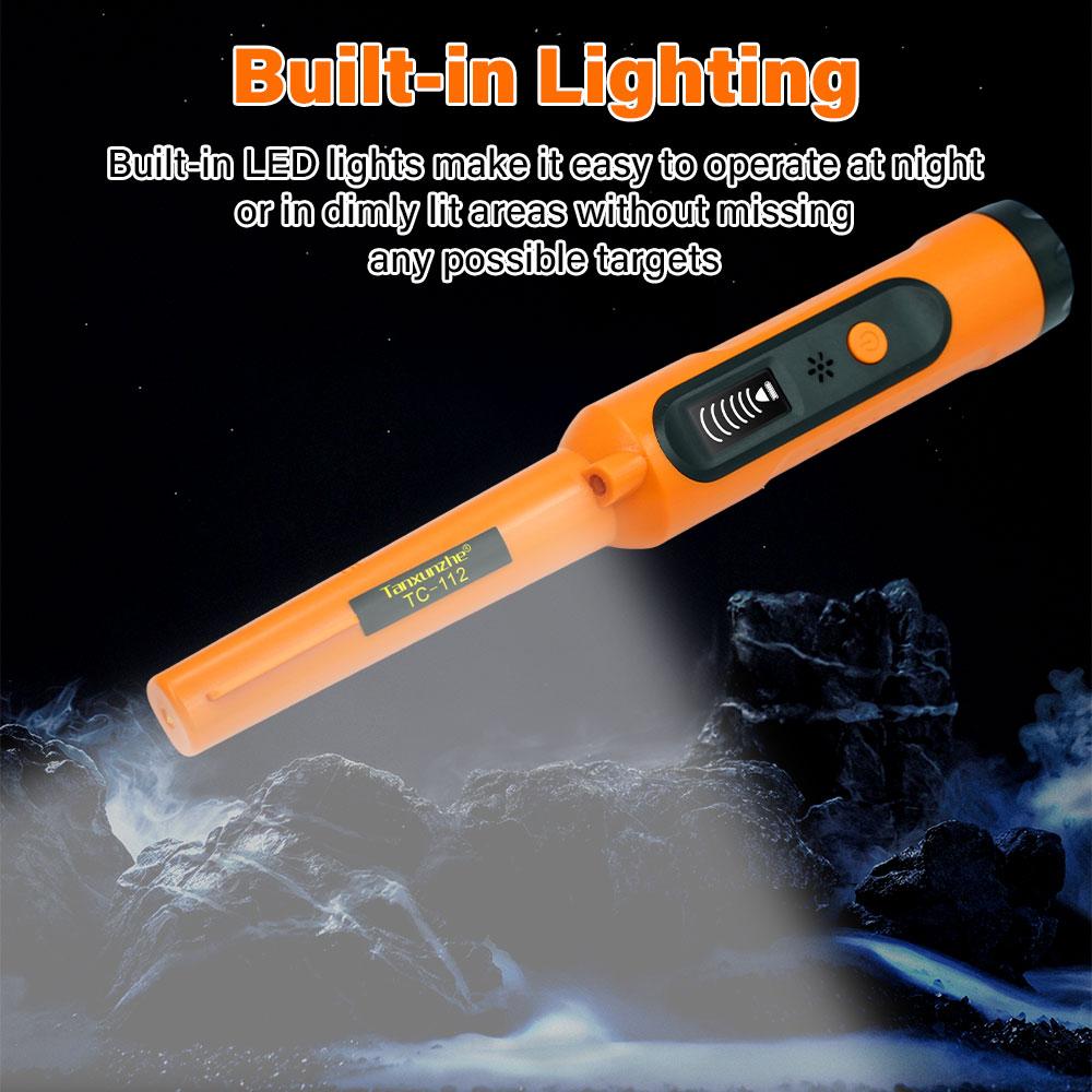 TC-112 Positioning Rod Handheld Underground Metal Detector GP Pointer Handheld Waterproof High Sensitivity Security Detector