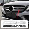 Car Sticker Benz New 2026 For Benz AMG 1pcs Metal Car Grille Emblem Bracket for AMG Mercedes Benz GLC CLK CLA W203 W211 W204 W21