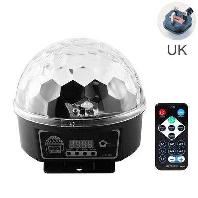 LED RGB Disco Bühnenlicht Party Club DJ KTV Weihnachten 6 Farben Magische Kugel Blitzlampe