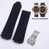 For HUBLOT BIG BANG Silicone 26mm*19mm 25mm*17mm Waterproof Men Watch Strap Chain Rubber Watch Bracelet Chain Band