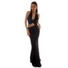 Spring Summer New Solid Color Long Maxi Pencil Skirt For Women, Comfortable Soft Slim Fit Elegant Ladies Skirt European American Style