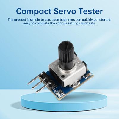 Small Servo Motor Electric Regulation Tester PWM Control DIY Brushless Fan Model Aircraft Motor Governor Speed Controller