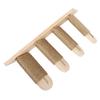 Cat Wall Mounted Climbing Shelves Pine Wood Stable Structure Space Saving Cat Wall Shelves for Home Apartment 4 Steps