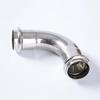 304 Stainless Steel Double Press 90-Degree Elbow