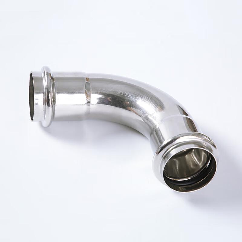 304 Stainless Steel Double Press 90-Degree Elbow