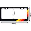 For Toyota Tacoma Accessories Front And Rear Tri 3 Color License Plate Frames