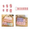 Soft Clay Leaf Mold Set with Nonstick Plastic Texture Handmade Earrings Molds for Effortless Jewelry Making and Crafts