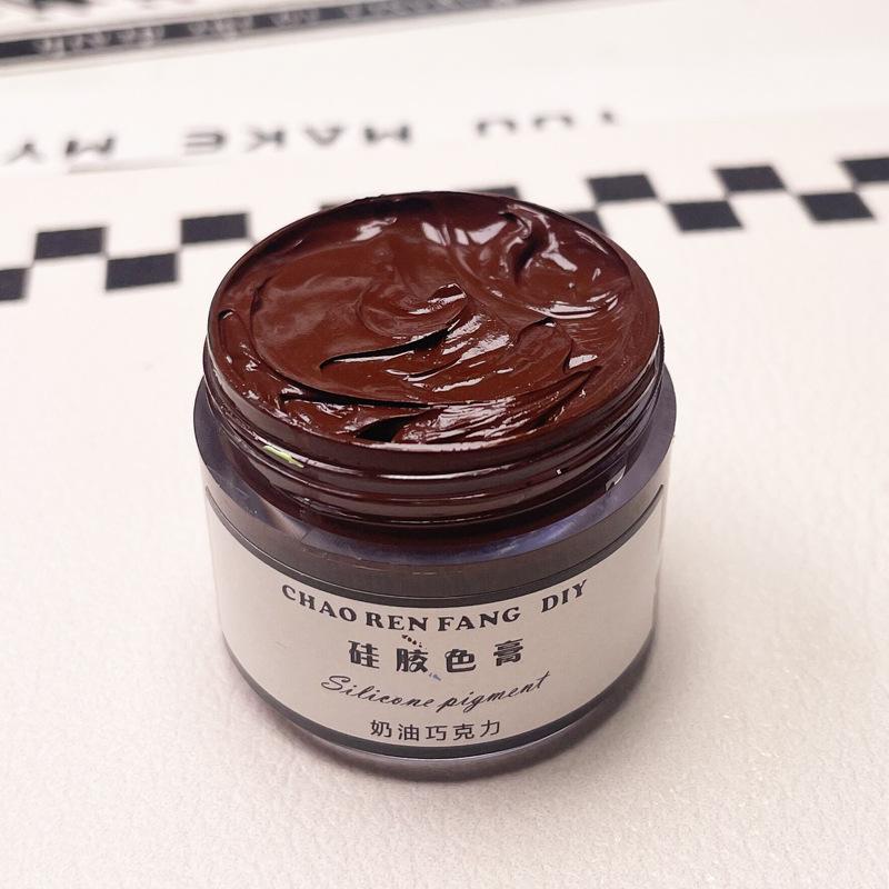 30g Liquid Silicone Color Paste Oily Cream Color Paste Macaron Paint DIY Pinch Glue AB Silicone Color