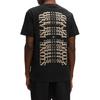 STONE ISLAND Ss23 Bogtryk Rund Hals Kortærmet T-shirt Herre Toppe Sort 78152NS86-V0029