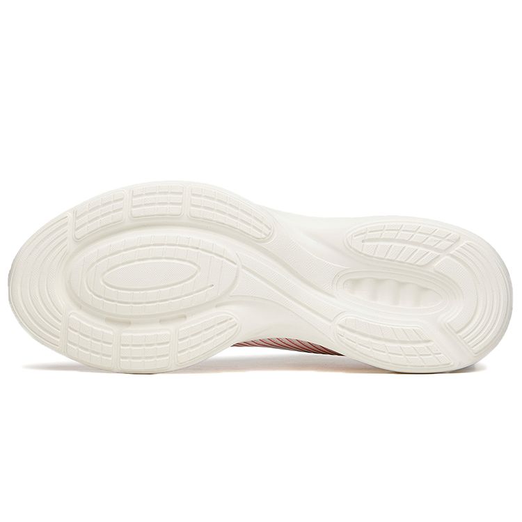 Anta Lightweight Breathable Low-Top Running Shoes Men Sneakers Off-White Pink 112135568-2
