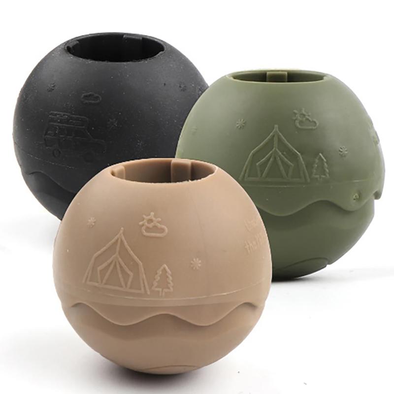 Outdoor Moon Chair Anti-Trapping Ball Tříbarevné příslušenství skládací židle Univerzální základna