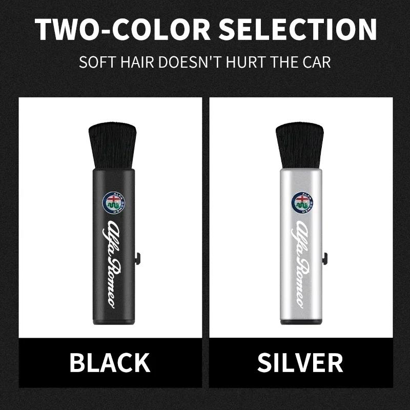 Car Interior Soft Cleaning Brush Auto Crevices Cleaning Tools For Alfa Romeo 159 Giulietta Giulia 147 Mito 156 166 Stelvio