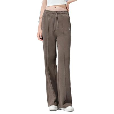 Women's High-Waist Cotton Blend Casual & Sports Pants