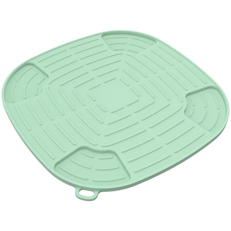 Multi Purpose Silicone Air Fryers Accessory Heat Resistant Foods Grade Pad For Baking Trays Lids