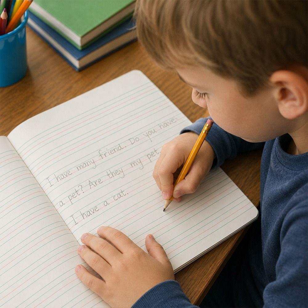 Chinese Character Chinese Notebook Paper Writing Book New Pinyin Exercise Book for Kids