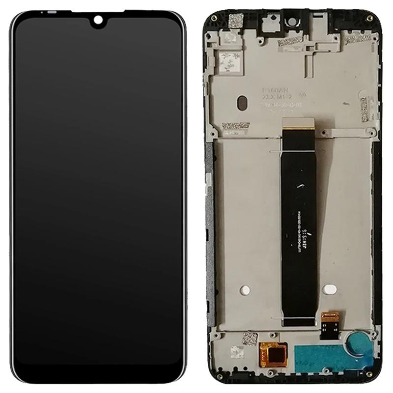 

For Motorola Moto E6 Plus Grade C LCD Screen and Digitizer Assembly+Frame (without Logo) A