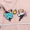 Cartoon Design Creative Brooch Pins With Eyecatching Colors And Unique Styles Ideal For Anime And Fashion Lovers