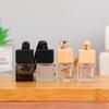 Colorful 8ml Car Air Freshener Ornament Perfume Refillable Hanging Volatile Glass Bottle