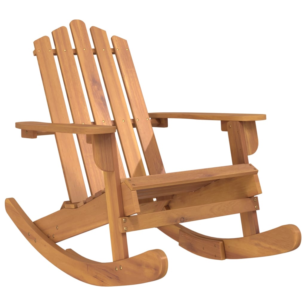 Adirondack Swing Chair Solid Acacia Wood